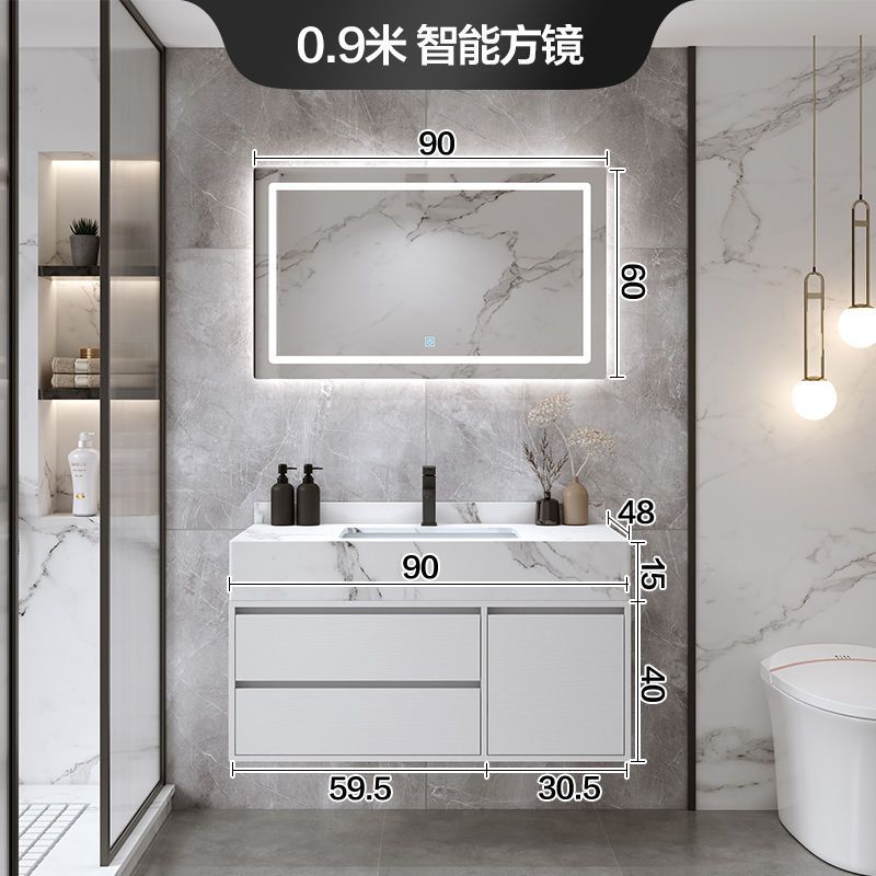 Cuenca de cerámica de la placa de roca Mirror-90CM inteligente