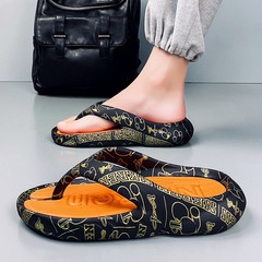 人字拖男夏季外穿厚底踩屎感潮流大碼夾腳拖鞋防滑運動越南沙灘鞋