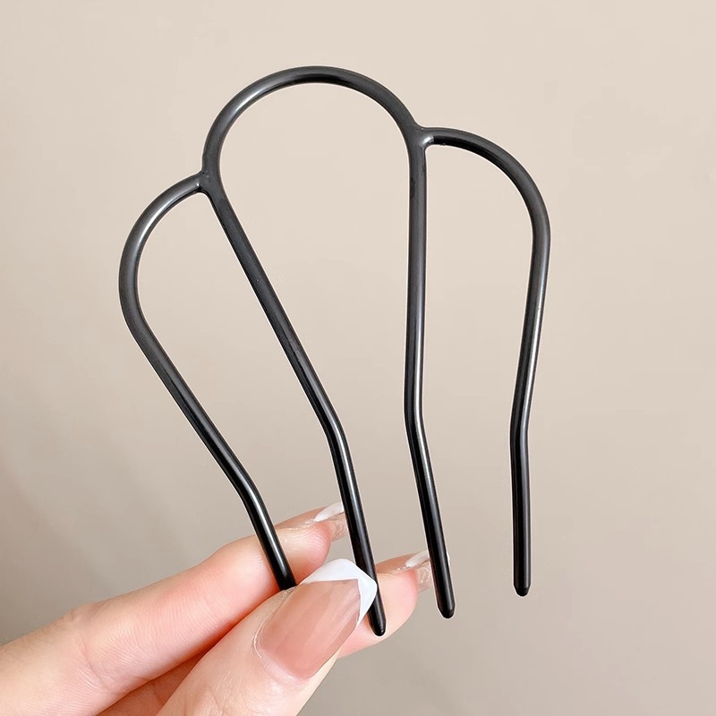 Sensor de alta calidad, dispositivo de cabello perezoso, toque de cabello, peinado de cabello simple, temperamento universal, pinzas de cabello para mujeres