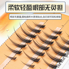 Scarecrow Little Devil Comic Eyes Cos Barbie Sandwich Fairy Hair Segmented Single Cluster Natural Grafted False Eyelashes