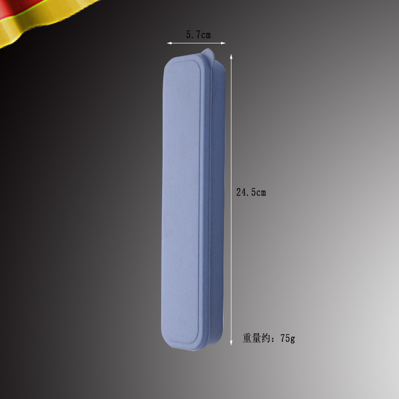 卸売り304ステンレス携帯食器抗菌箸スプーンフォークセット収納ケース学生家庭用出勤|undefined