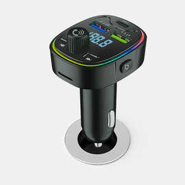 跨境电商 HT-3车载蓝牙MP3播放器免提通话语音播报PD快充U盘