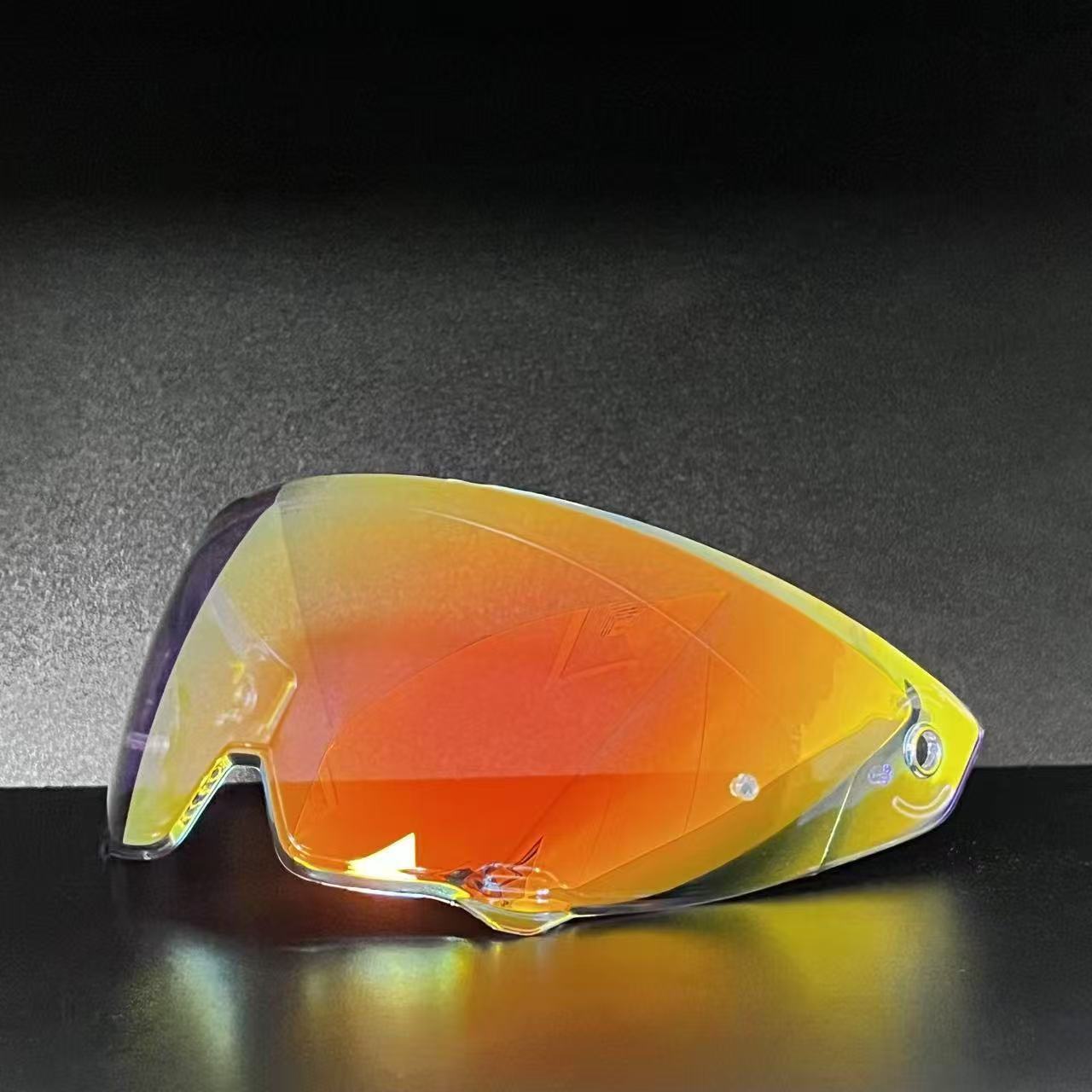 Motorcycle Helmet Lens Cycling Windproof Suitable for Ruroc Nining Helmet Lens Electroplating