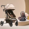 Khaki cart, basket