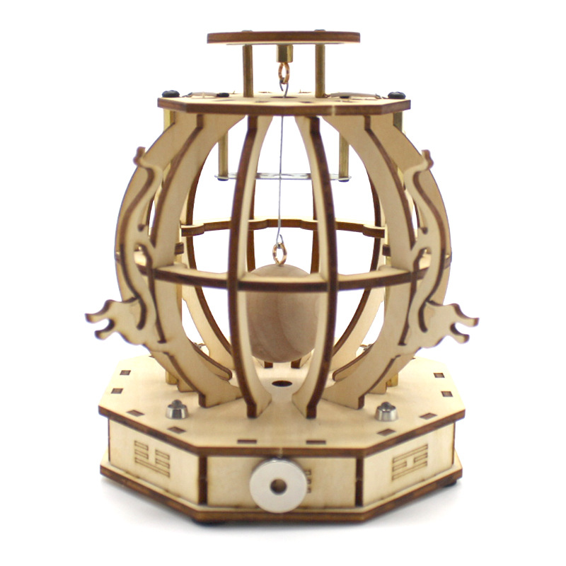 Modelo de alarma de terremoto de madera BJQ1