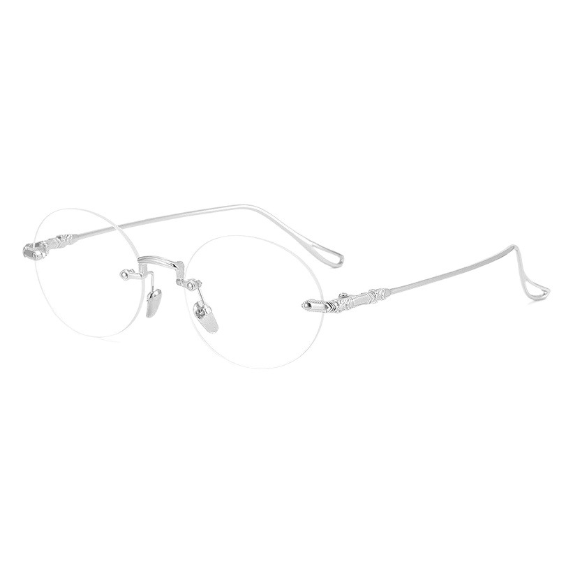 2022 nuevas gafas de lectura al por mayor de moda de mediana edad y ancianos gafas de lectura mujeres sin marco corte frontera azul luz gafas de lectura