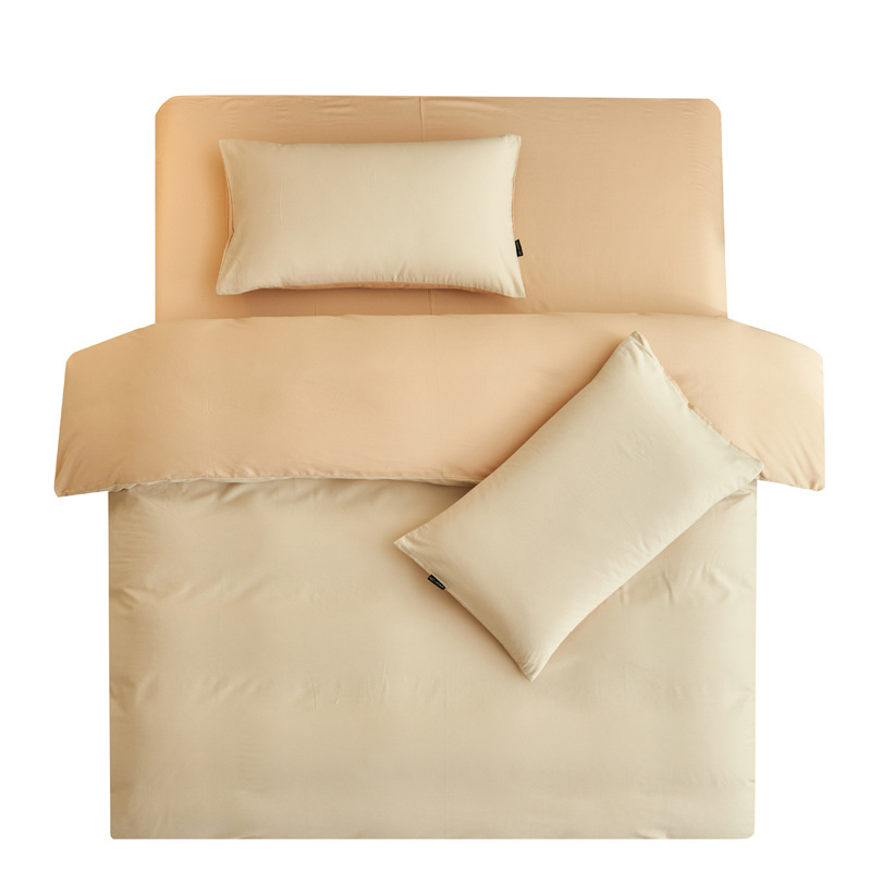 High-end engrosado abrasión algodón cuatro piezas set sábanas de algodón cubierta cama de tres piezas set lujoso otoño invierno ropa de cama