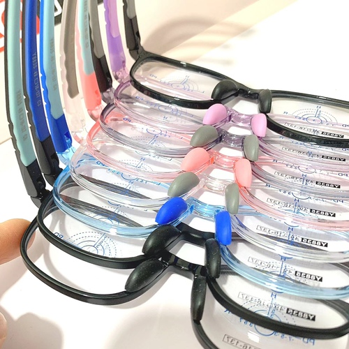 New Zeiss Silicone Non-Slip Child Glasses Frame for Ophthalmology, Recommended for Myopia and Astigmatism, Antibacterial Protective Child Glasses Frame
