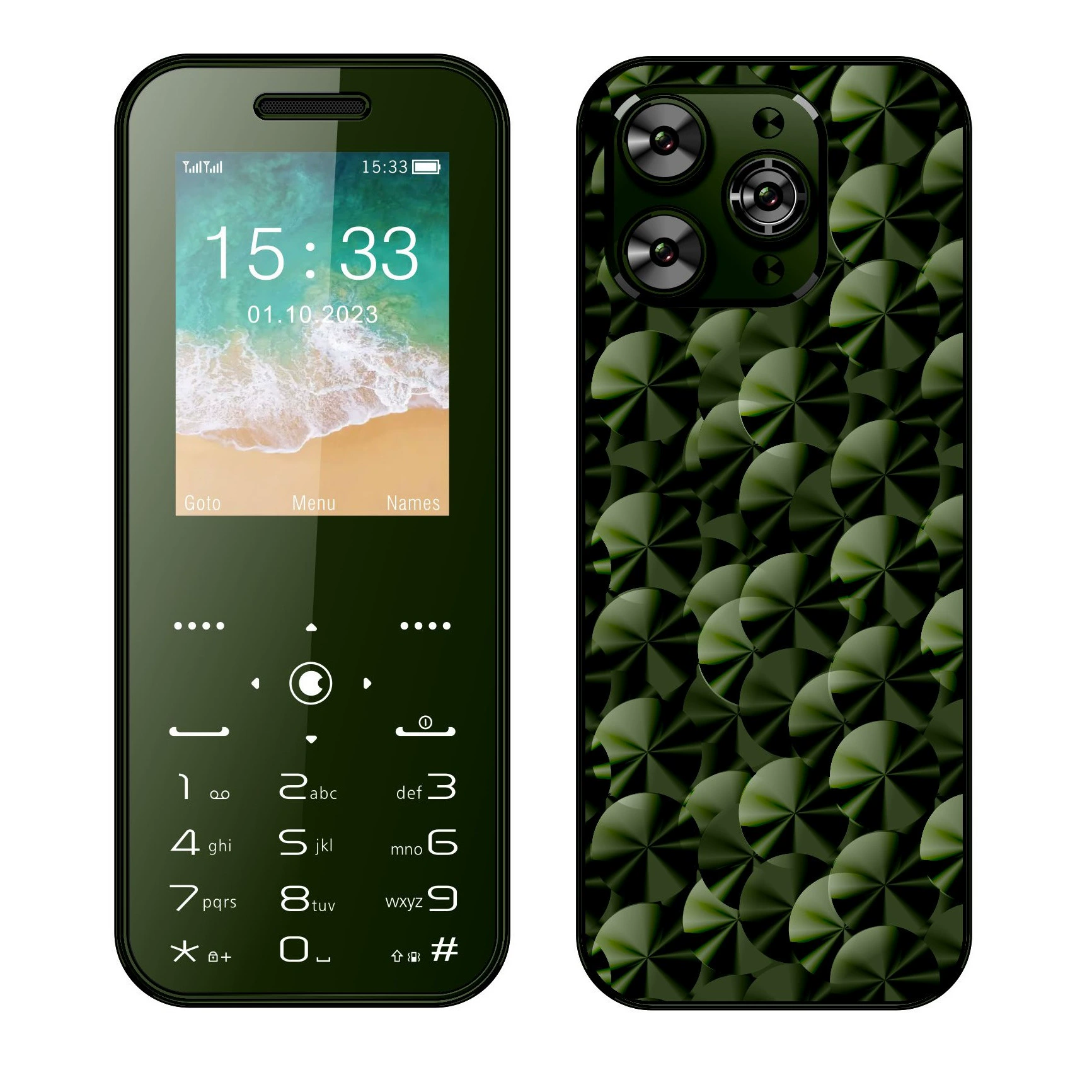MaFam прочный компактный телефон для пожилых, 2G, громкая система, карманный размер, 5 цветов