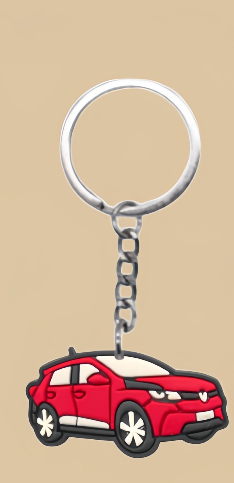 llavero de PVC camión de cemento excavadora camión de ingeniería mochila colgante DIY llavero al por mayor