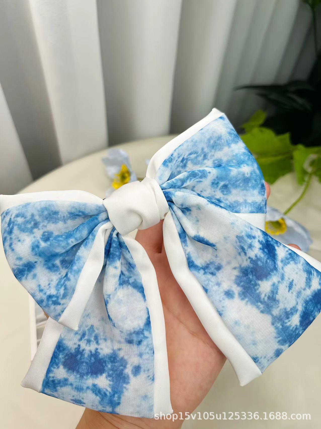 타이다이 라지 리본 라이트 블루