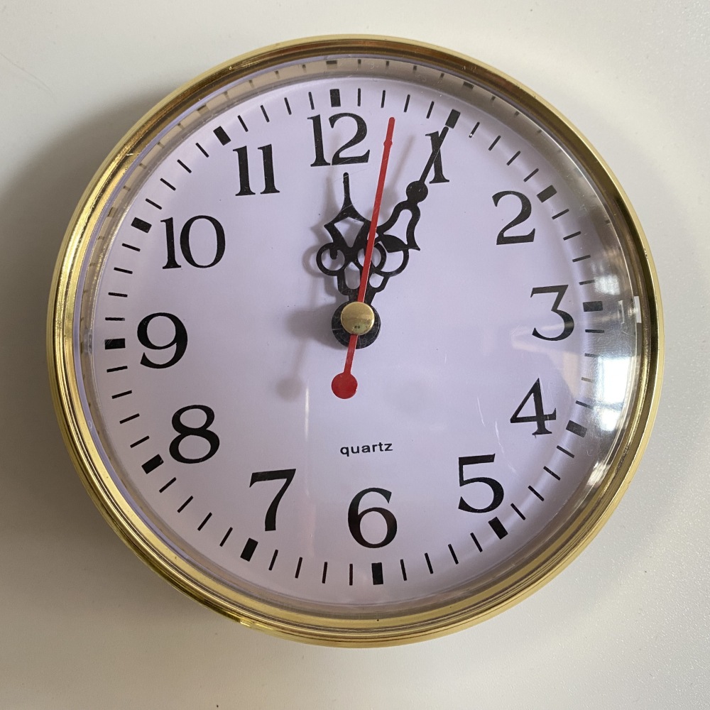 (2개) 시계 공예 액세서리 시계 GALL 빈티지 가구 시계 상감 석영 시계 코어 교체 60-110MM