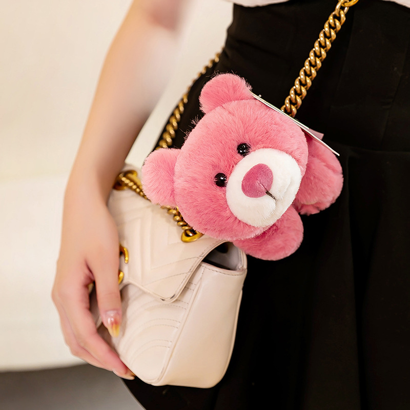 Juguete de Peluche de Panda de Dibujos Animados, Pulsera de Peluche, Muñeco de Peluche de Capibara, Juguete de Peluche de Anime