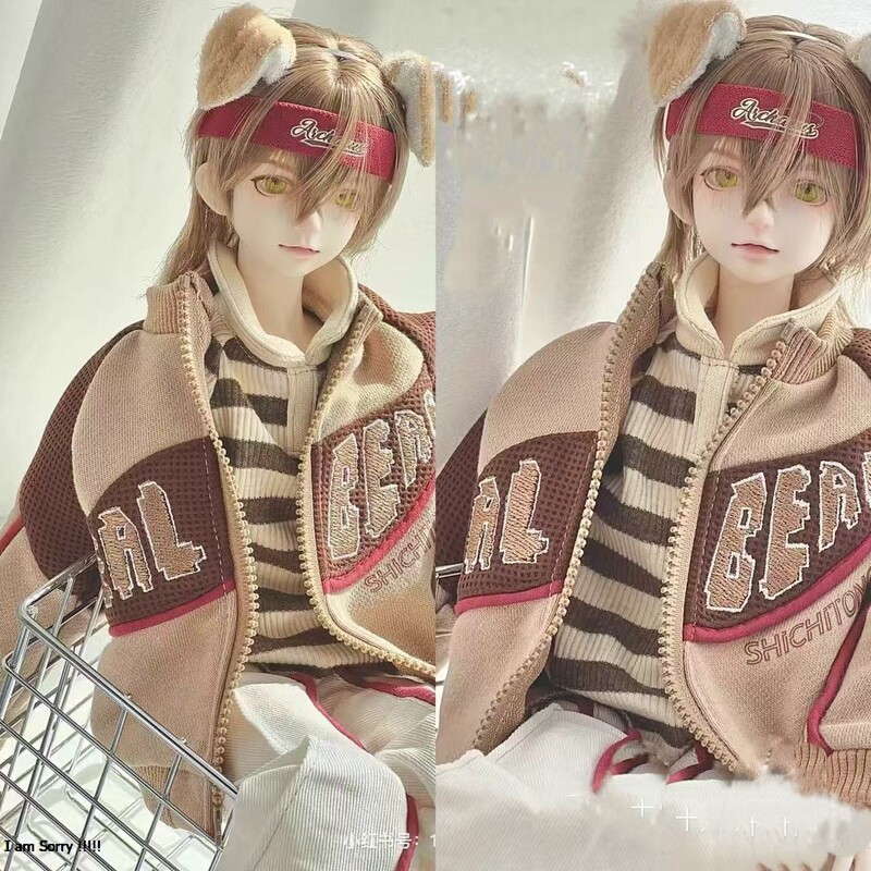 【In-Stock Wholesale】Four-Piece Bjd Doll Set Cd2, Suitable for Wearing Doll Clothes, Everyday Sporty Cool Outfit Set