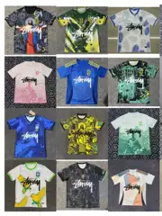 Brazil 24/25/26 Stussy Printed Football Jersey Brazil Parrot Goddess Special Edition Series Wholesale Drop Shipping