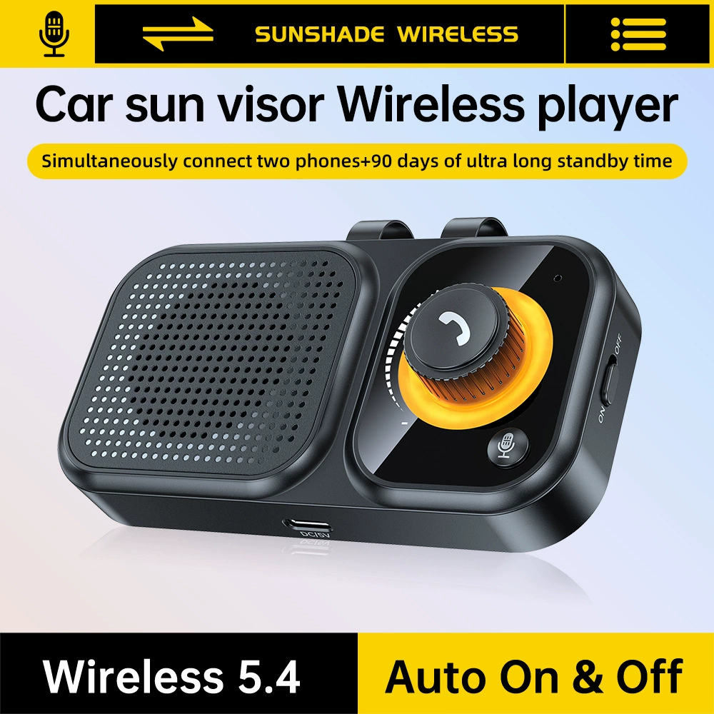 Заводской новый автомобиль Bluetooth Hands-Free поставляется с динамиком, солнцезащитным козырьком, телефоном Hands-Free для вождения, голосовым вызовом высокой четкости.