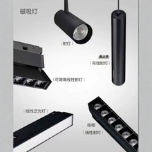 飞利浦磁吸轨道灯嵌入式无边框无主灯照明 调角线性射灯12.5W 3