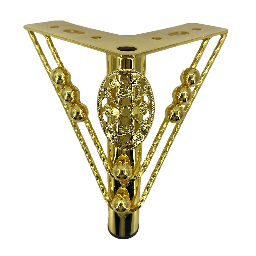 Новый 13 точек с стальными шариками Современный простой диван ноги 15 минут золотая сетка ноги 18 очков гальваника легкая мебель ноги