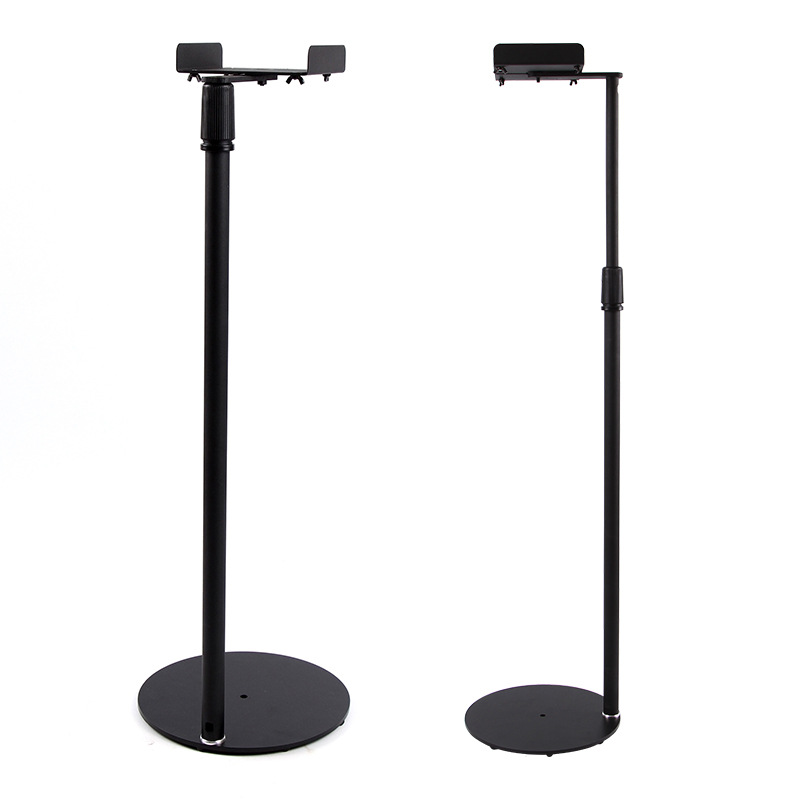 Soporte de altavoz que rodea el trípode de audio estante de piso montado en la pared roscado ajustable altura de metal transfronterizo al por mayor