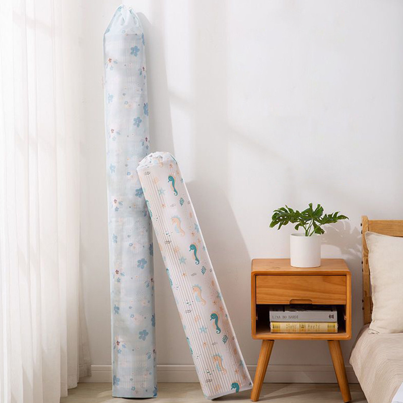 Free Shipping/T Mat Storage Bag A1V-Straight Bamboo Mat Cover Mat Straw Mat Dust Bag Household Storage Bundle Flap Pocket Pants