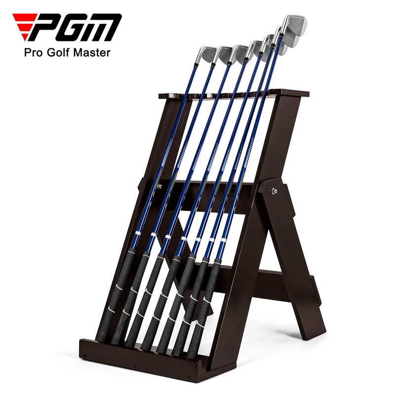 PGM golf solid wood Cue rack 2022 new pattern multi-function Golf bag Cue rack Driving Range Supplies