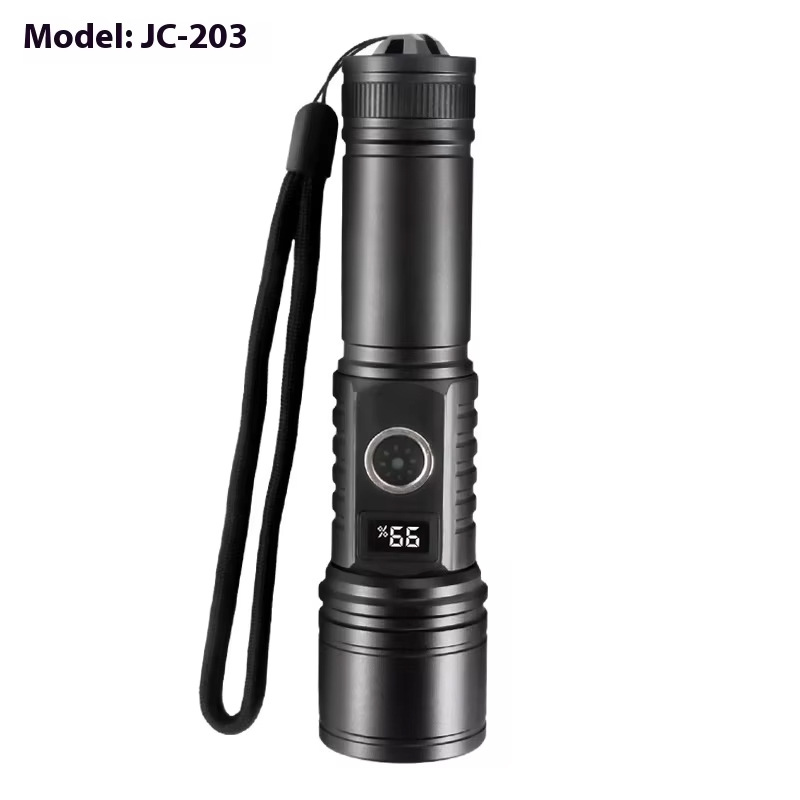 Transfronterizos nueva iluminación al aire libre linterna láser doméstica antorcha de patrulla nocturna a prueba de agua