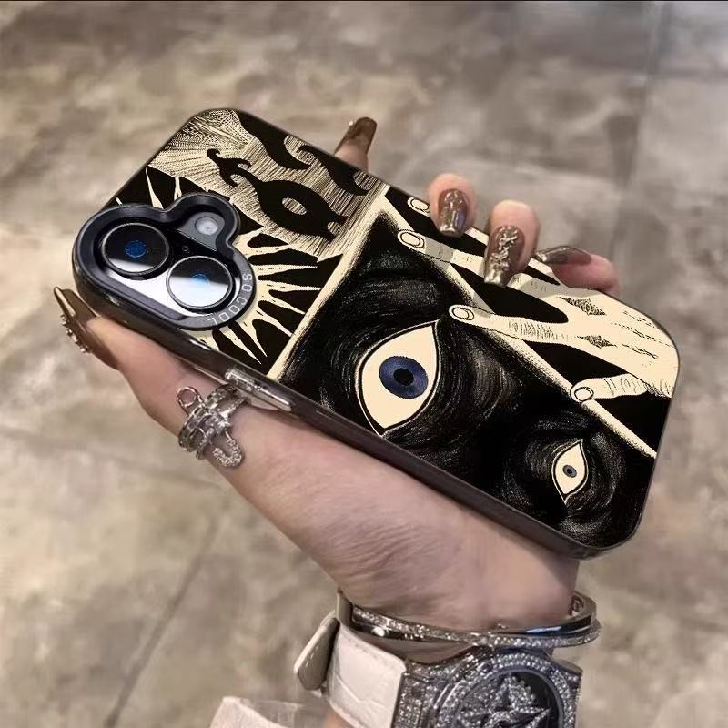 Nueva personalidad europea y americana aplicable iPhone 16 funda para teléfono móvil Apple 15promax/14 comercio exterior transfronterizo 13pro12