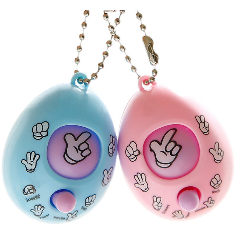 Tijeras Piedra de juguete de boxeo huevo TikTok mismo nuevo exótico niños y niñas de juguete puesto de regalo creativo en línea regalo rojo