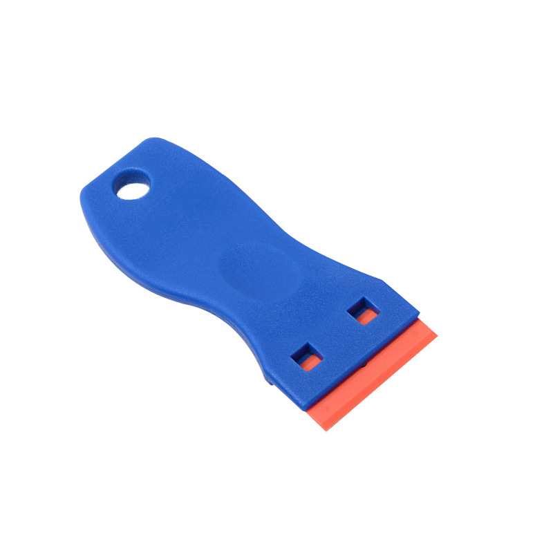 Venta al por mayor simple pala pequeña mango de plástico azulejo de vidrio Limpieza de piso herramienta de película de coche pala raspador artefacto