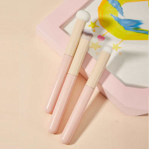 Paint Concealer Brush Mushroom Head Makeup Sponge Wet and Dry Non-Eating Powder Lip Brush Makeup Brush Wholesale