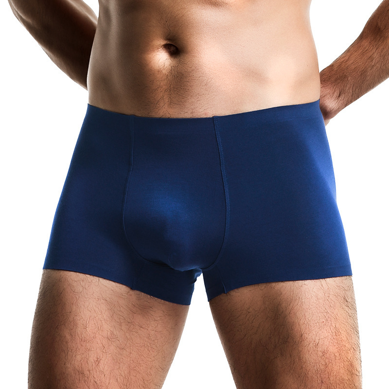 Men's Underwear Men's Four-Corner Underwear Tracks Traceless Scrotum Tray Breathable Comfortable Shorts plus size Men's Boxer Shorts