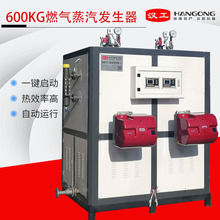 液化气蒸汽发生机工业使用自动补水蒸汽锅炉 600KG燃气蒸汽发生器