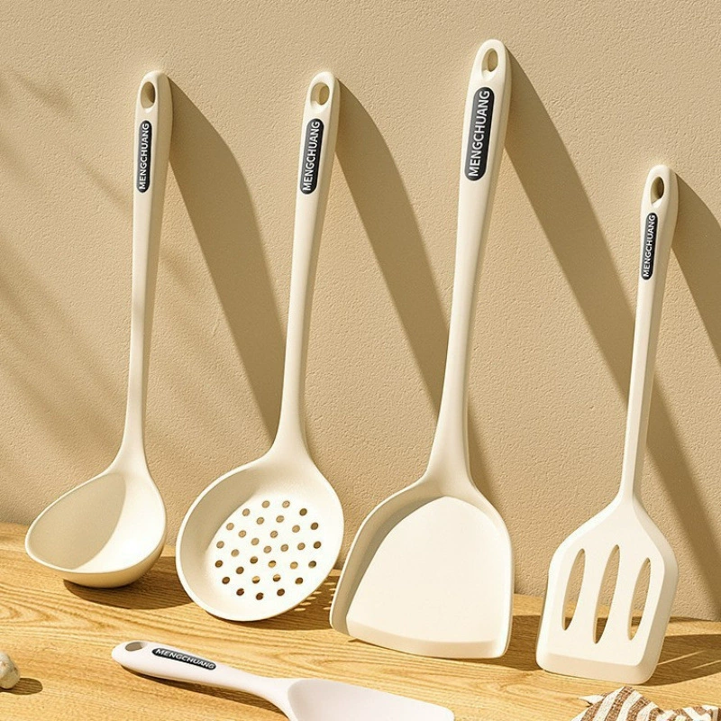 Лопатка бытовая антипригарная сковорода силиконовая термостойкая ложка для приготовления пищи ложка лопата пищевой кухонный набор ложка ложка доставка