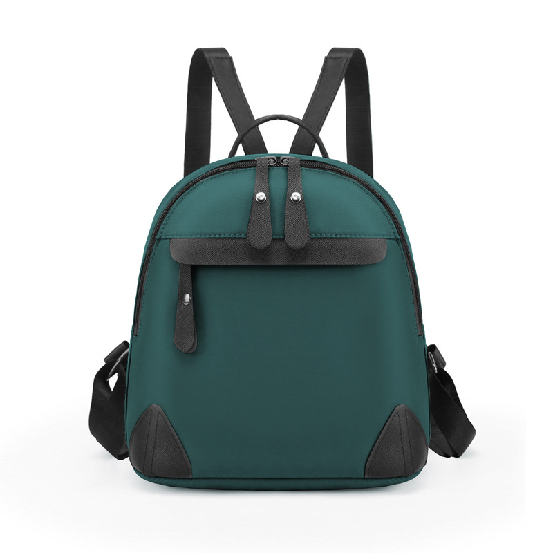 Nuevo estilo del sudeste asiático casual contraste color damas tela Oxford mochila moda urbana simple viaje mochila al por mayor