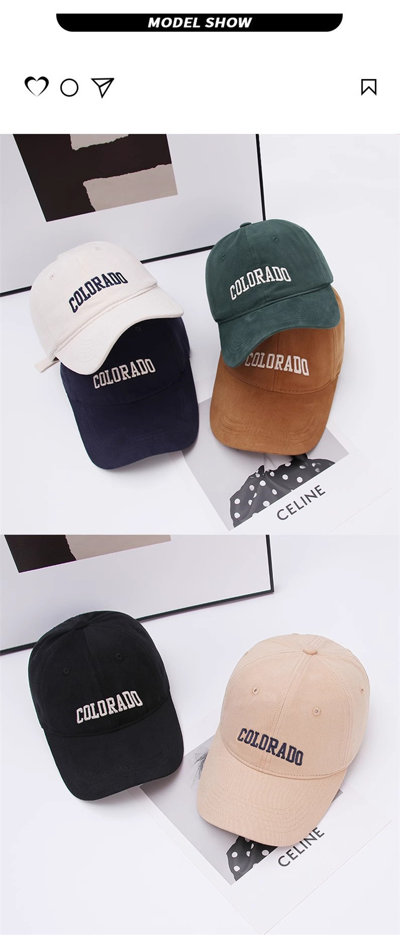 Koreanischer Trend Freizeit Baseballkappe hochwertige Buchstaben Gesicht-schmeichelnd Ente Zungenmütze Herren Frühling Sommer UV-Schutz Sonnenhut