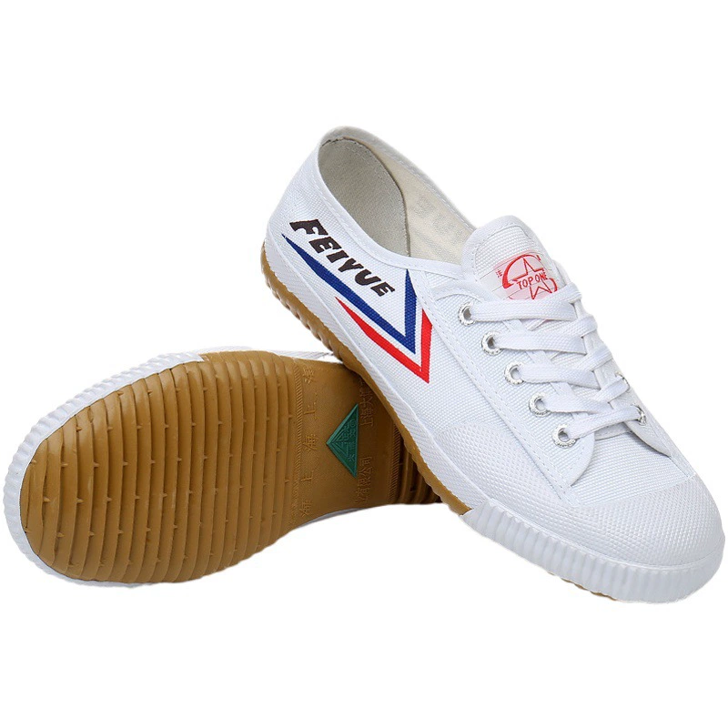 Обувь Dabo Wen Feiyue Tian Jing, парусиновая тренировочная обувь, кроссовки для бега, белые кроссовки, спортивная смотровая обувь для мужчин