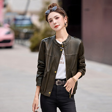 2025秋季新款海宁真皮皮衣女轻奢时尚短款韩版减龄洋气皮夹克