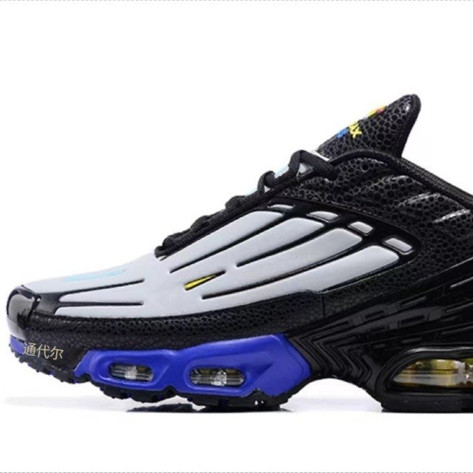 Transfronterizos exclusivos para TN3 zapatos de cojín de aire de cuero para hombres y mujeres, zapatos deportivos casuales de empalme PLUS3 zapatos de carrera de comercio exterior