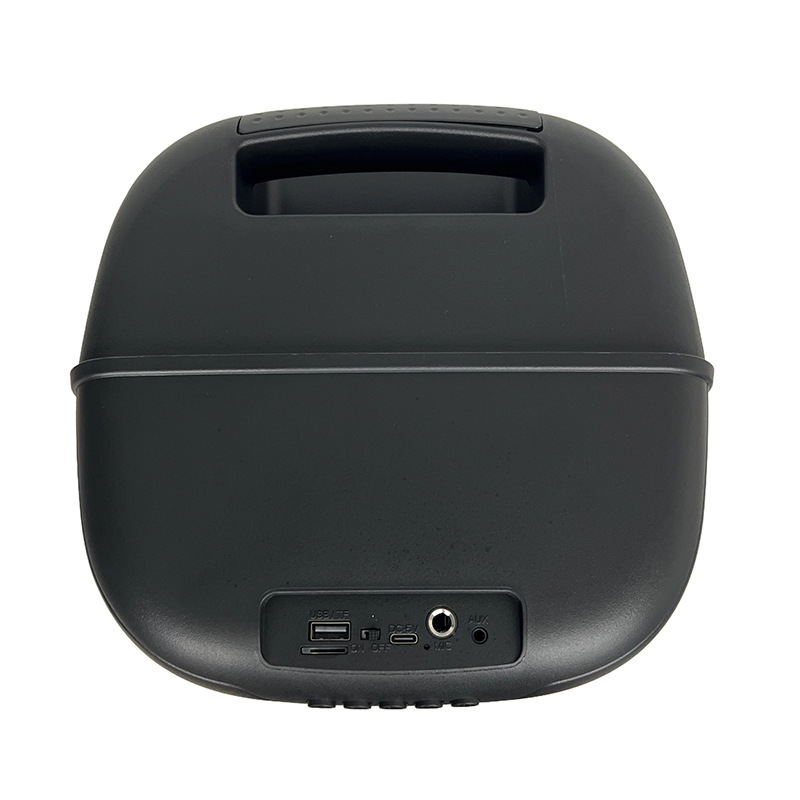 Fabricante de promoción doble 8 pulgadas 10W barra de tracción altavoz de boda Bluetooth con micrófono cableado