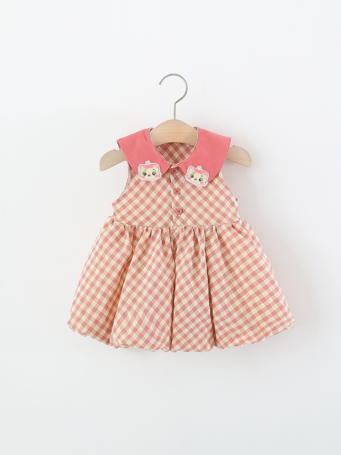 Summer dress with sleeves sleevless