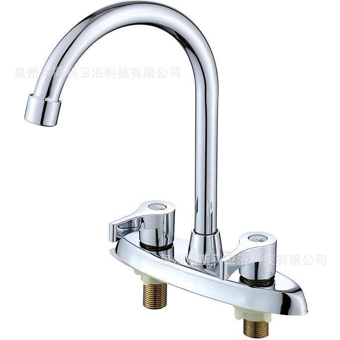 Brass decente lavabo grifo lavabo grifo comercio exterior transfronterizo ingeniería mayorista doble grifo frío y caliente