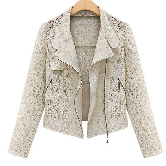 Spot European and American New Autumn Women's Lace Hollow Cardigan Small Shawl Slimming Suit All-match Women's Short Jacket Spot European and American New Autumn Women's Lace Hollow Cardigan Small Shawl Slimming Suit All-match Women's Short Jacket