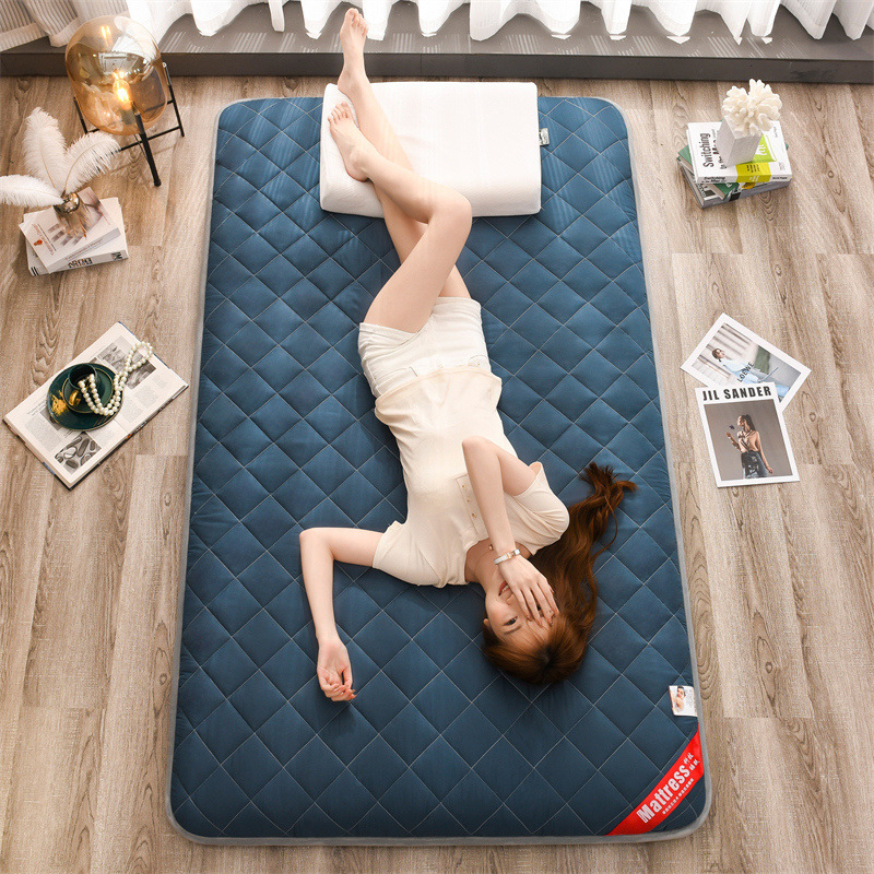 2026 New Stylish and Elegant Wide-Edge Non-Slip Mattress Double Bed Home Student Dormitory Mattress Thickened Mattress