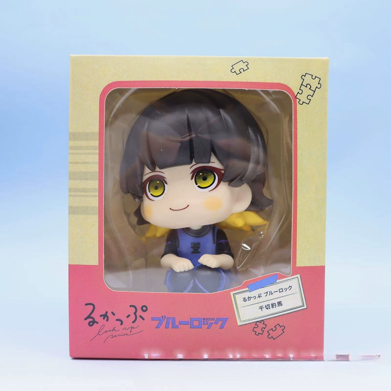 Sitting anime chibi figure, collectible character figures, multiple characters and versions