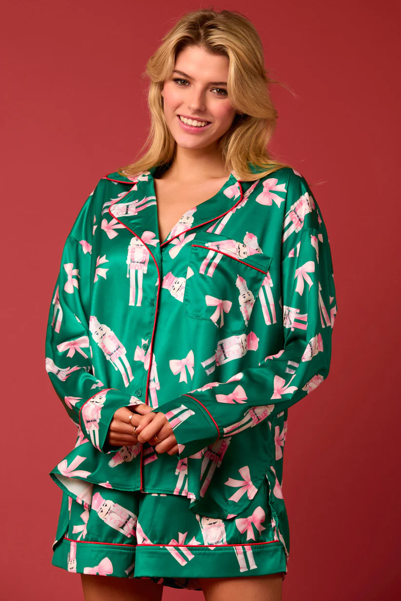 Casual Home Women's Casual Sweet Cartoon Color Block Polyester Printing Pocket Shorts Sets Pajama Sets display picture 4