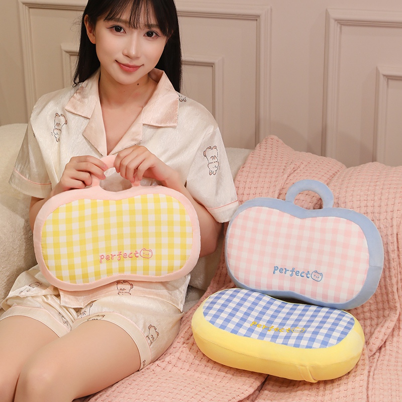 Almohada para Siesta de Espuma Viscoelástica y Franela para Oficina y Dormitorio Estudiantil