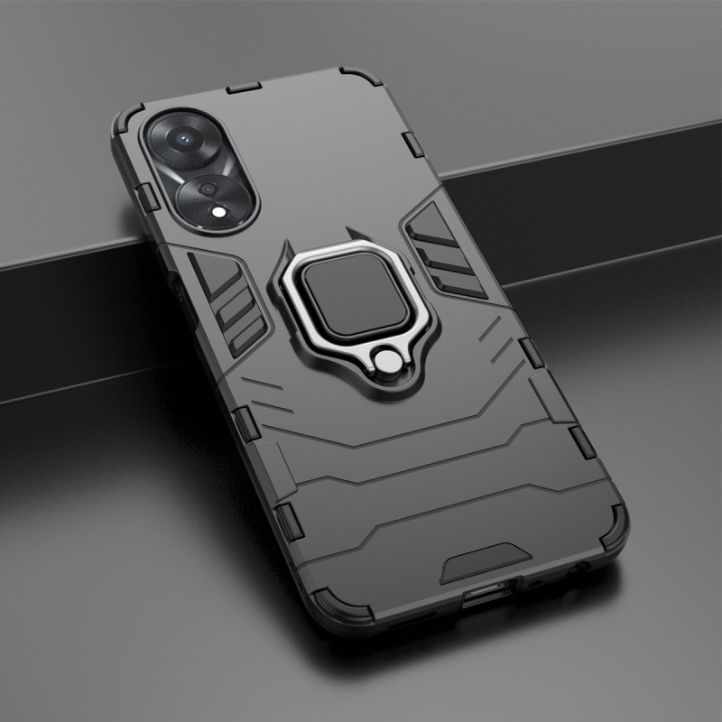 For OPPO A58 phone case realme10Proplus armor A17 ring bracket A57 protective case C33