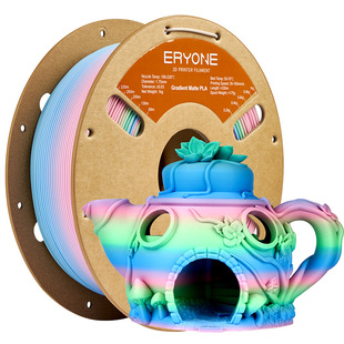 Eryone3D Printing Consumables Matte Gradient Multicolor Fairy Tale (Pink & Green & Blue) Wire Diameter 1.75mm