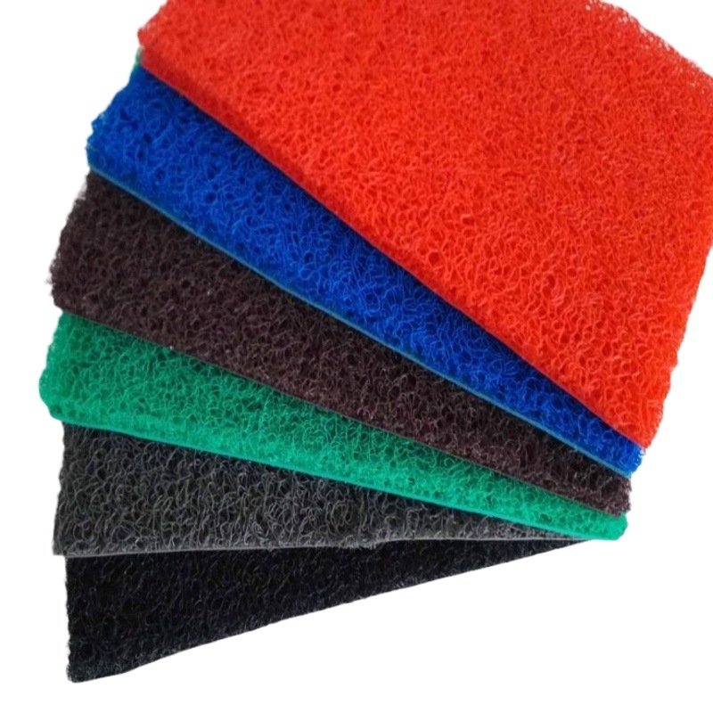 Alfombra de bucle de alambre PVC plástico Hotel Bienvenido alfombra de puerta antideslizante puerta de entrada ascensor antideslizante alfombra de piso de bucle de alambre