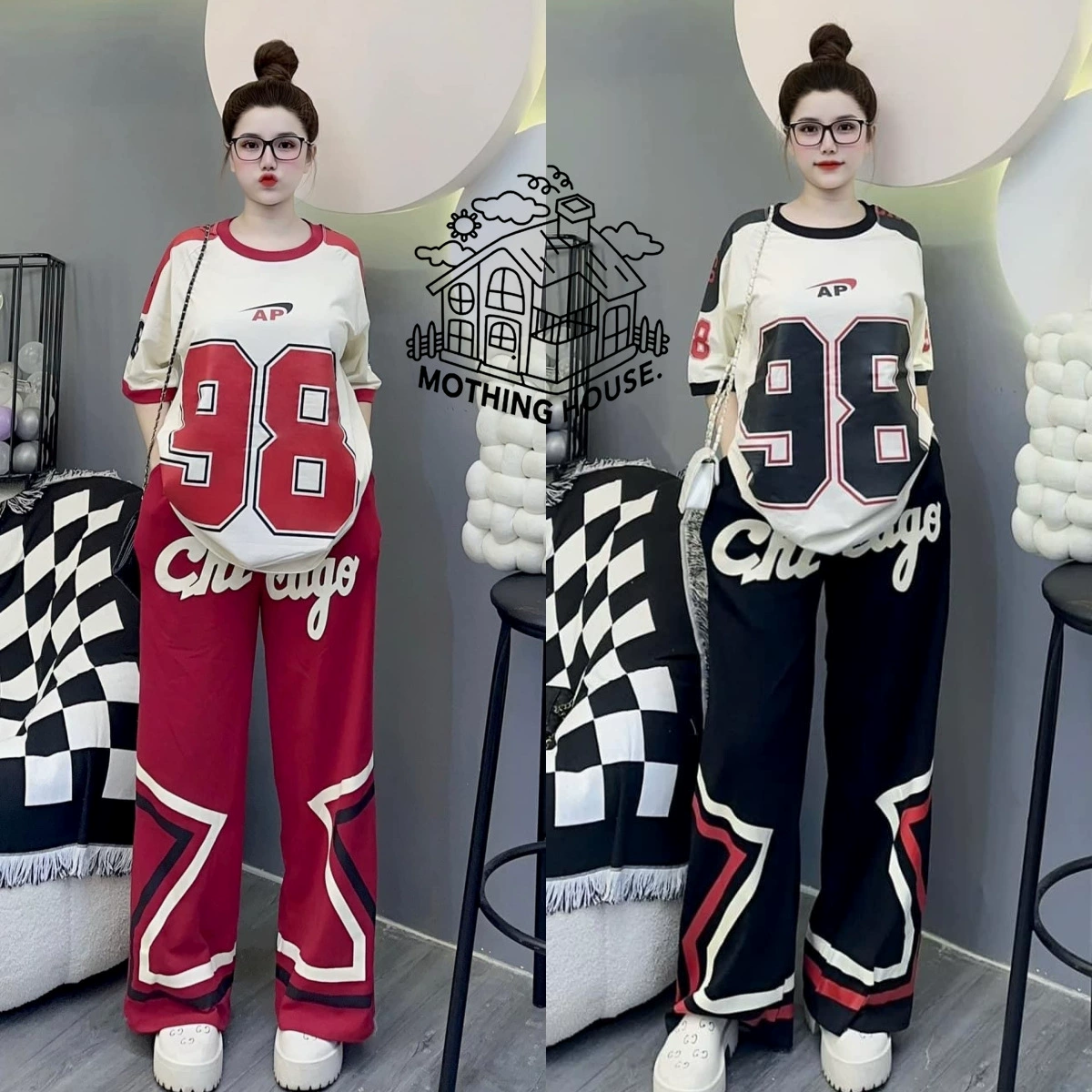 Трансграничный модный набор 2024 летний новый дизайн